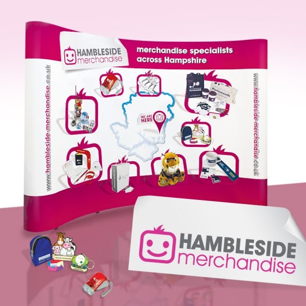 Hambleside Merchandise Exhibition Stand