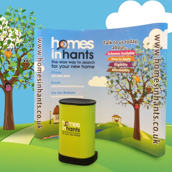 Homes in Hants Exhibition Stand