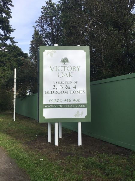 Victory Oak Signage