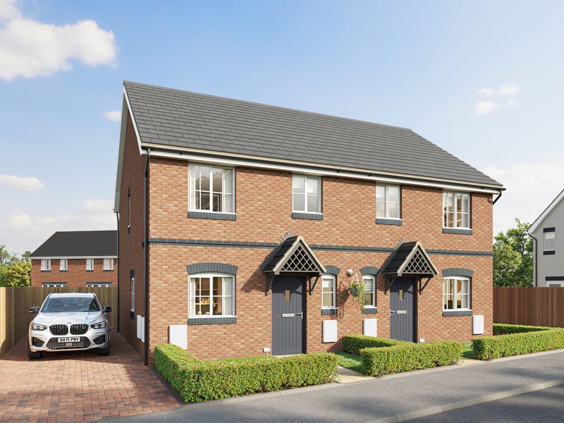 Iselport Grove, Highbridge CGI 2 WEAVER Plot 232 233 Rev001